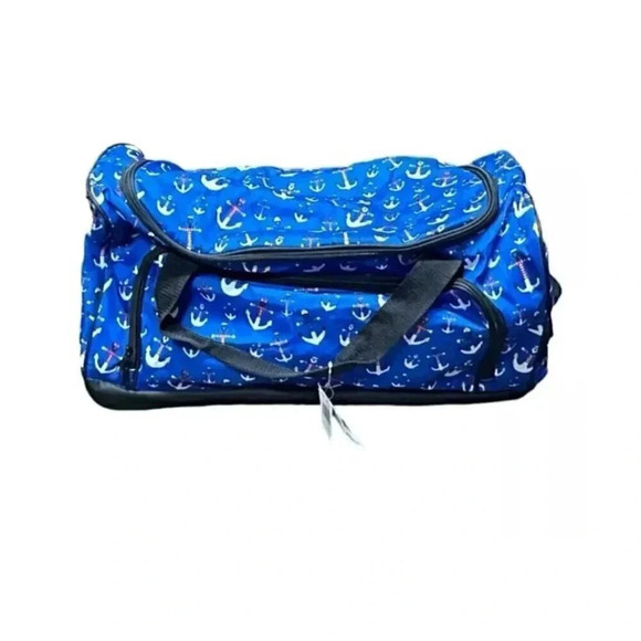 Nwt Disney Cruise Line DCL Anchor Medium Duffle Bag b25 - Picture 1 of 2